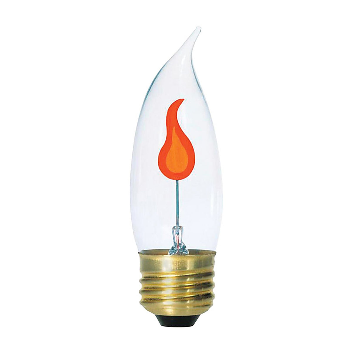 Westinghouse - 0375748 - Decorlite 3 W Ca10 Specialty Incandescent Bulb E26 (Medium) Warm White 1 Pack