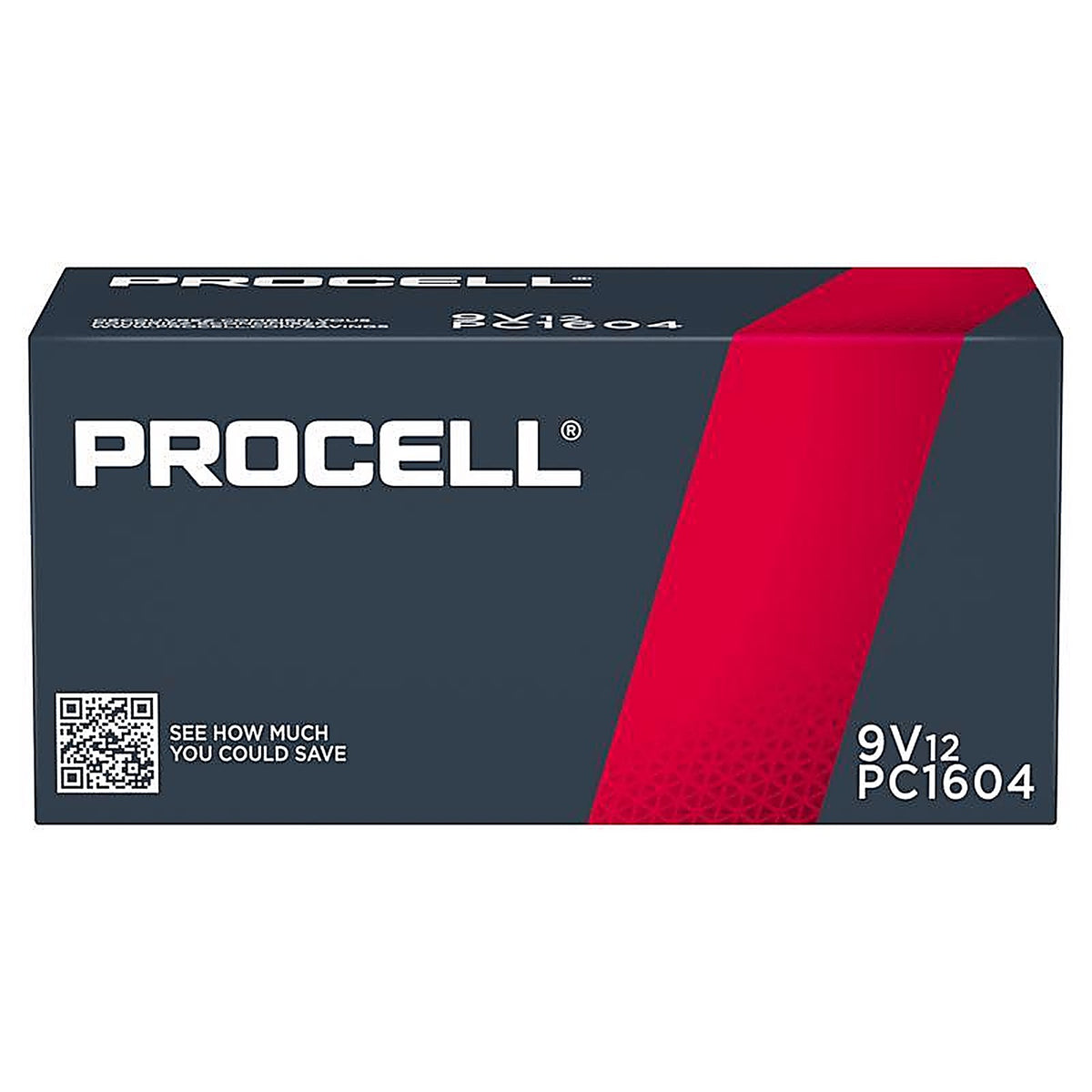 Procell - PC1604 - Constant 9-Volt Alkaline Batteries 12 Pack Boxed