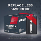 Procell - PC1604 - Constant 9-Volt Alkaline Batteries 12 Pack Boxed