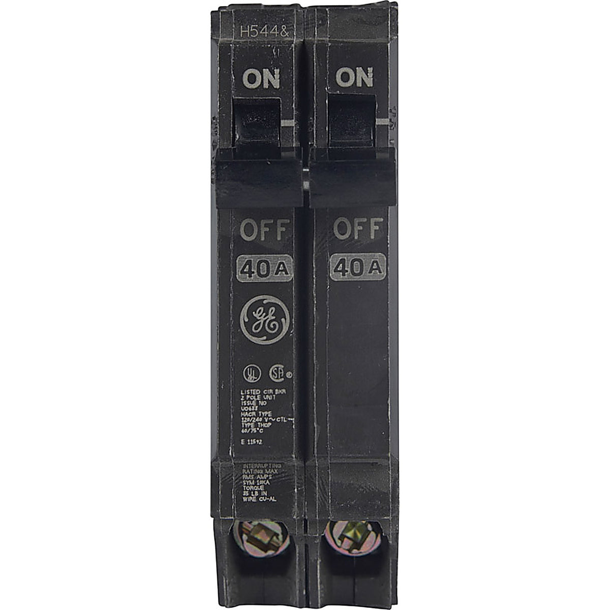 GE THQP240 Q-Line 40 amps Standard 2-Pole Circuit Breaker