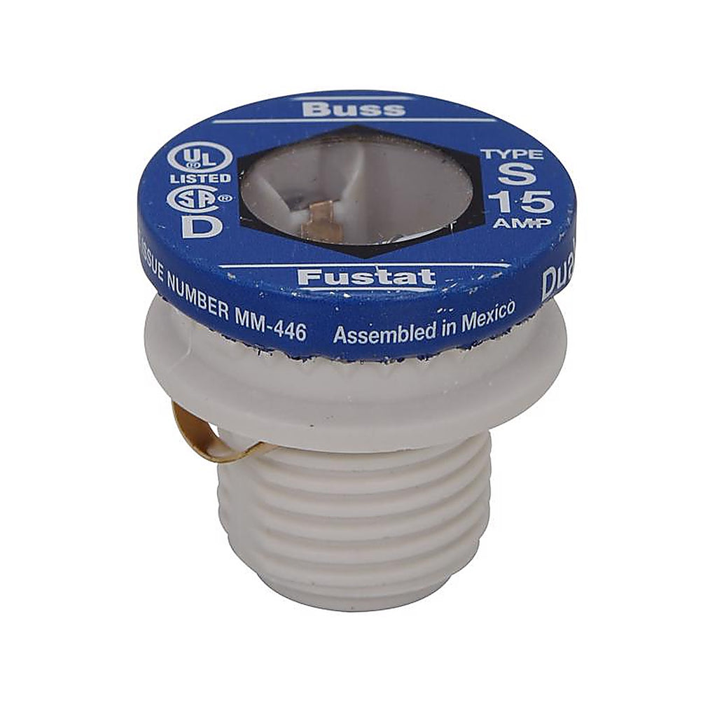 Bussmann BP/S-15 15 amps Plug Fuse 2/Pack