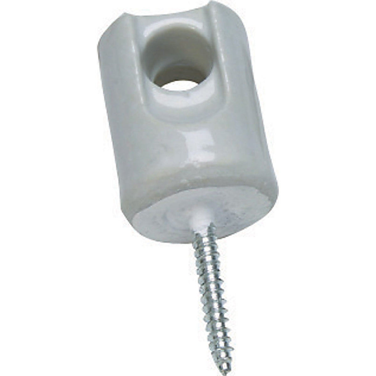 Sigma Electric 02-56030 ProConnex 1-11/16 in. Dia. Porcelain/Steel Wire Holder For NM/SE 1/Pack