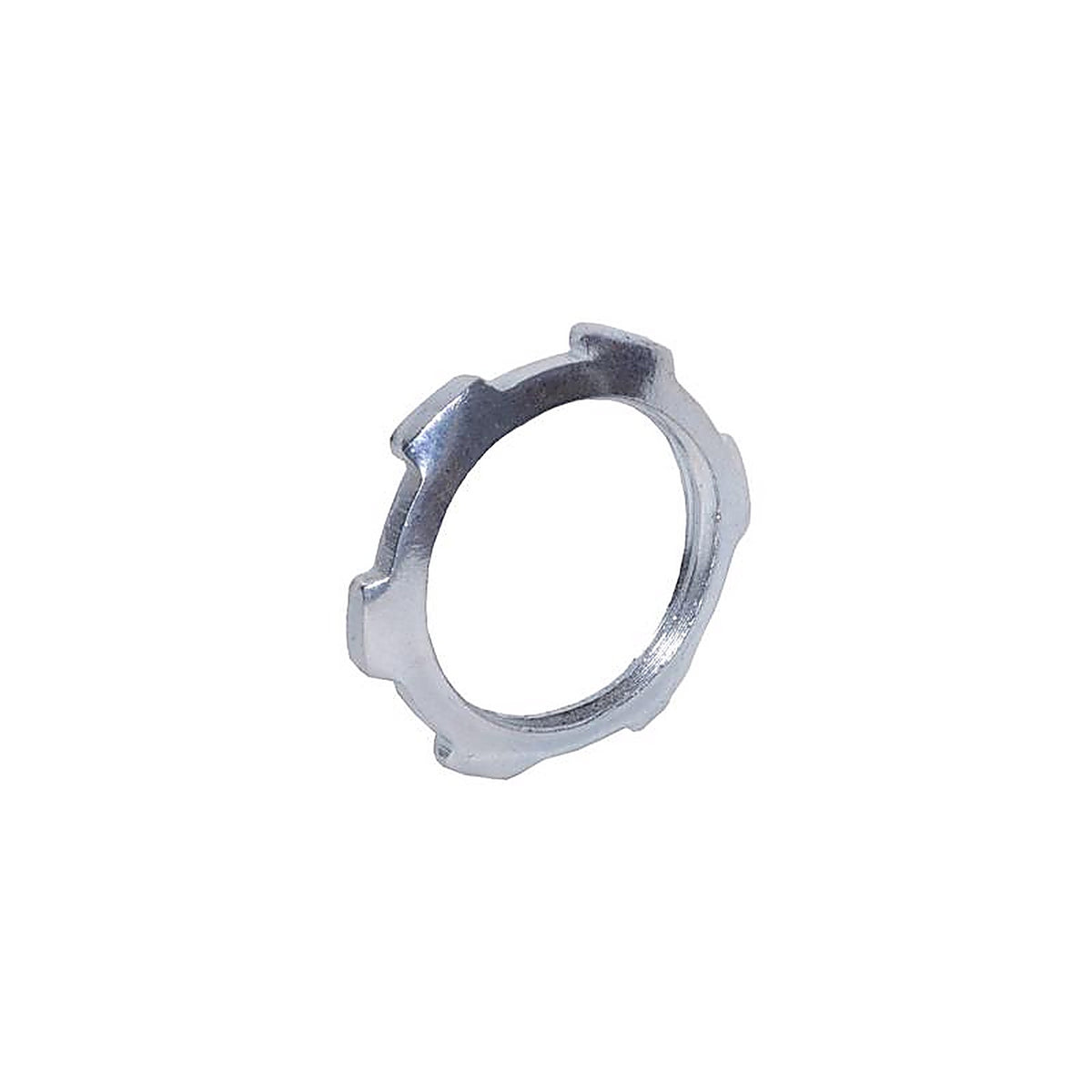 Sigma Electric 49105 ProConnex 1-1/2 in. Dia. Zinc-Plated Steel Electrical Conduit Locknut For Rigid/IMC