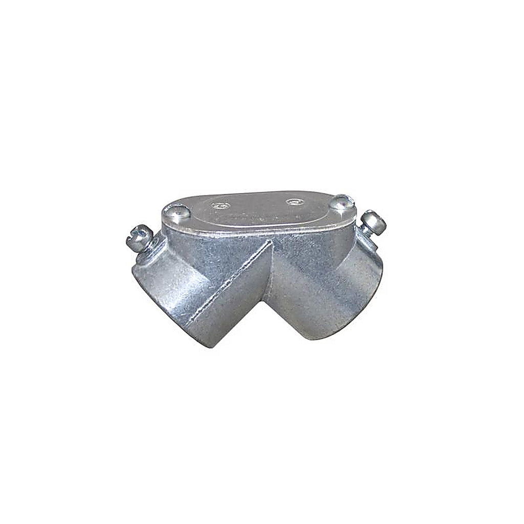 Sigma Electric 49561 ProConnex 1/2 in. Dia. Die-Cast Zinc Pull Elbow For EMT 1/Pack
