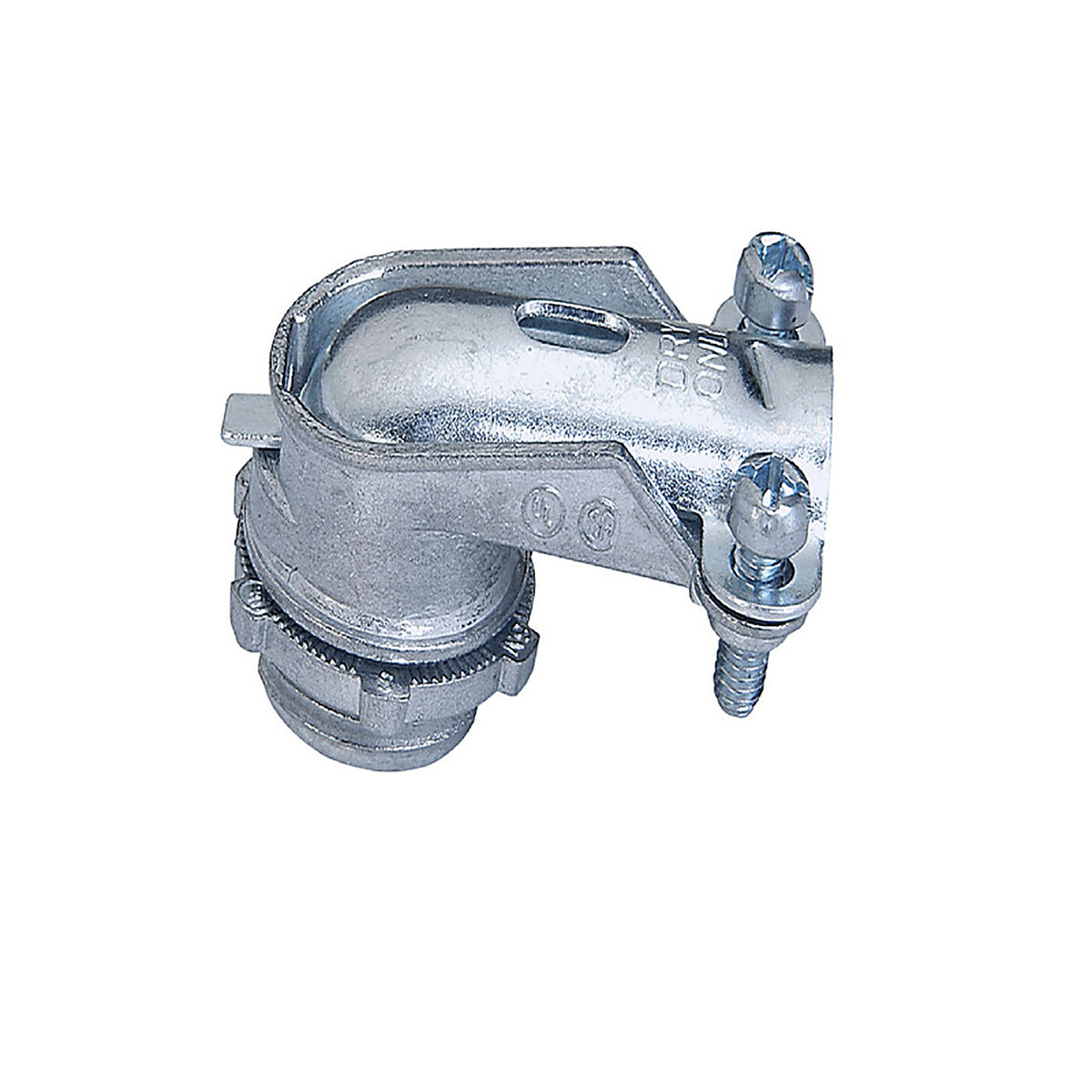 Sigma Electric 49804 ProConnex 1/2 in. Dia. Die-Cast Zinc 90 Degree Squeeze Connector For AC, MC and FMC/RWFMC