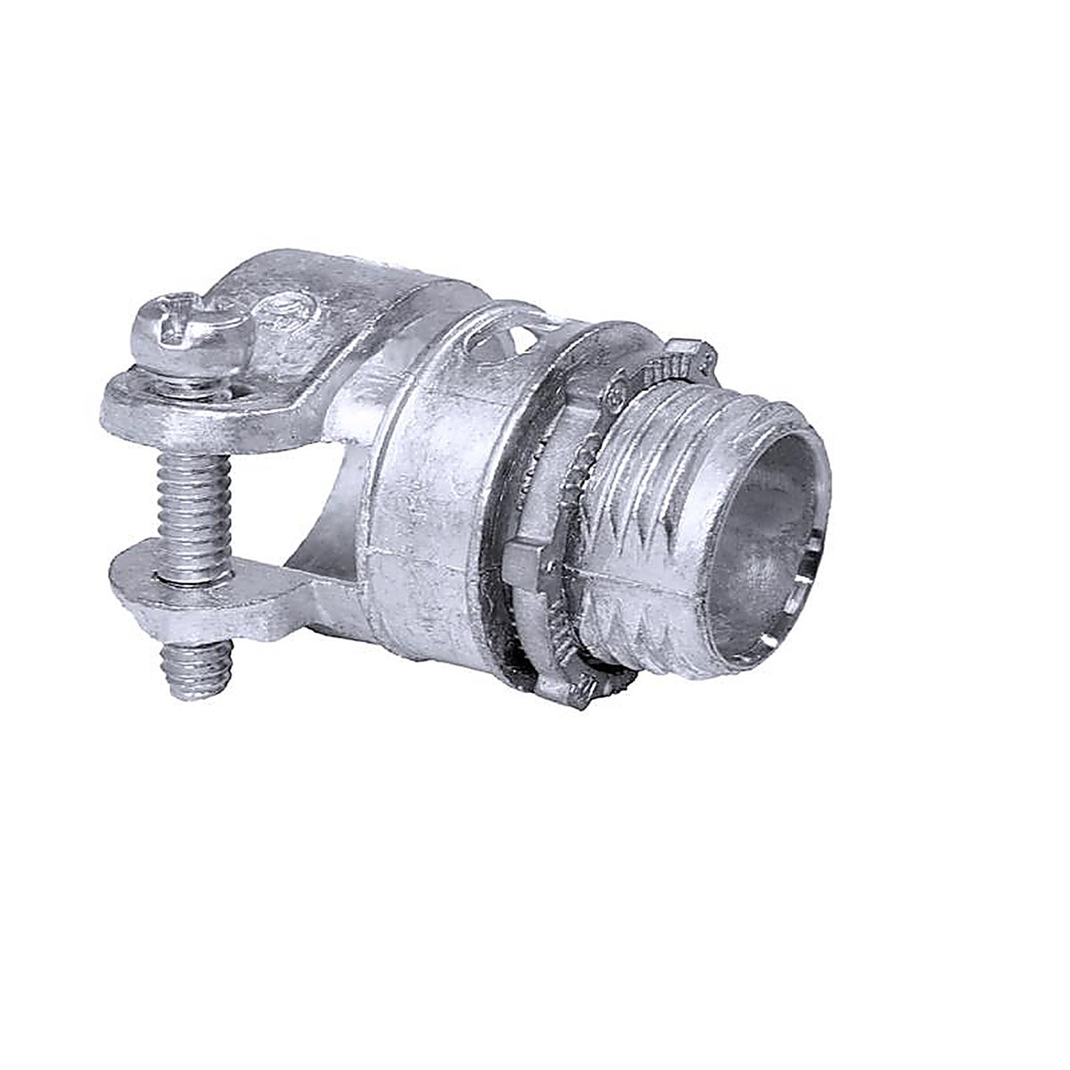 Sigma Electric 49407 ProConnex 1/2 in. Dia. Die-Cast Zinc Squeeze Connector For AC, MC or FMC/RWFMC 1/Pack