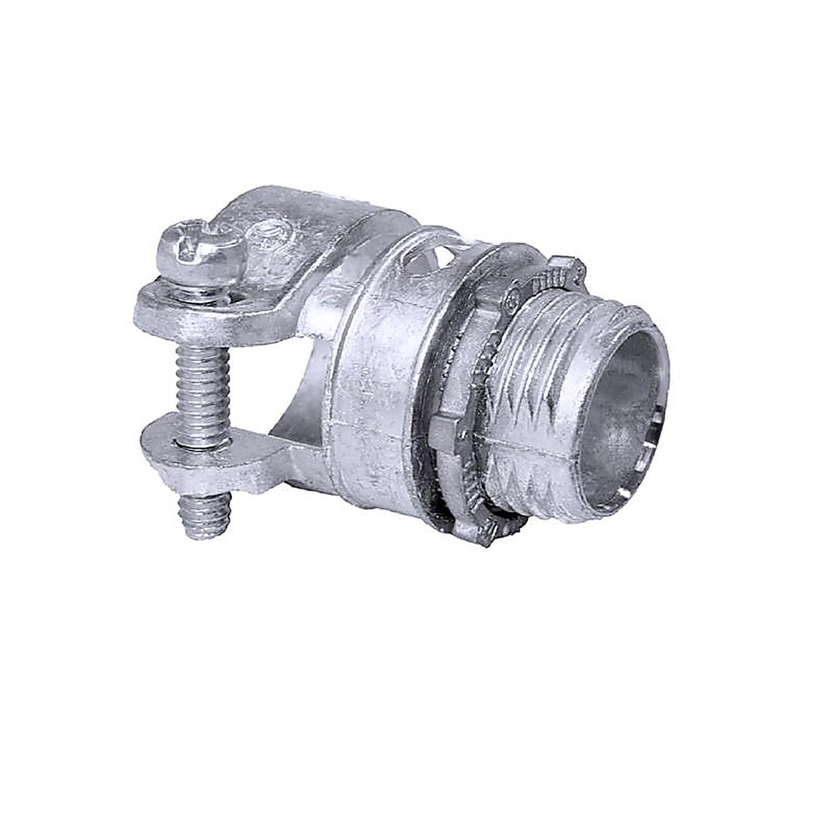 Sigma Electric 49408 ProConnex 3/4 in. Dia. Die-Cast Zinc Squeeze Connector For AC, MC or FMC/RWFMC 1/Pack