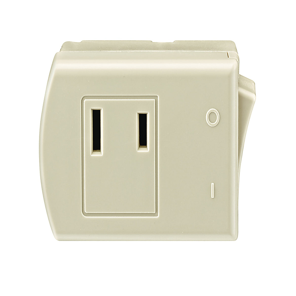Leviton C29-01469-00I 13 amps Double Pole Rocker Switch Adapter Ivory 1/Pack