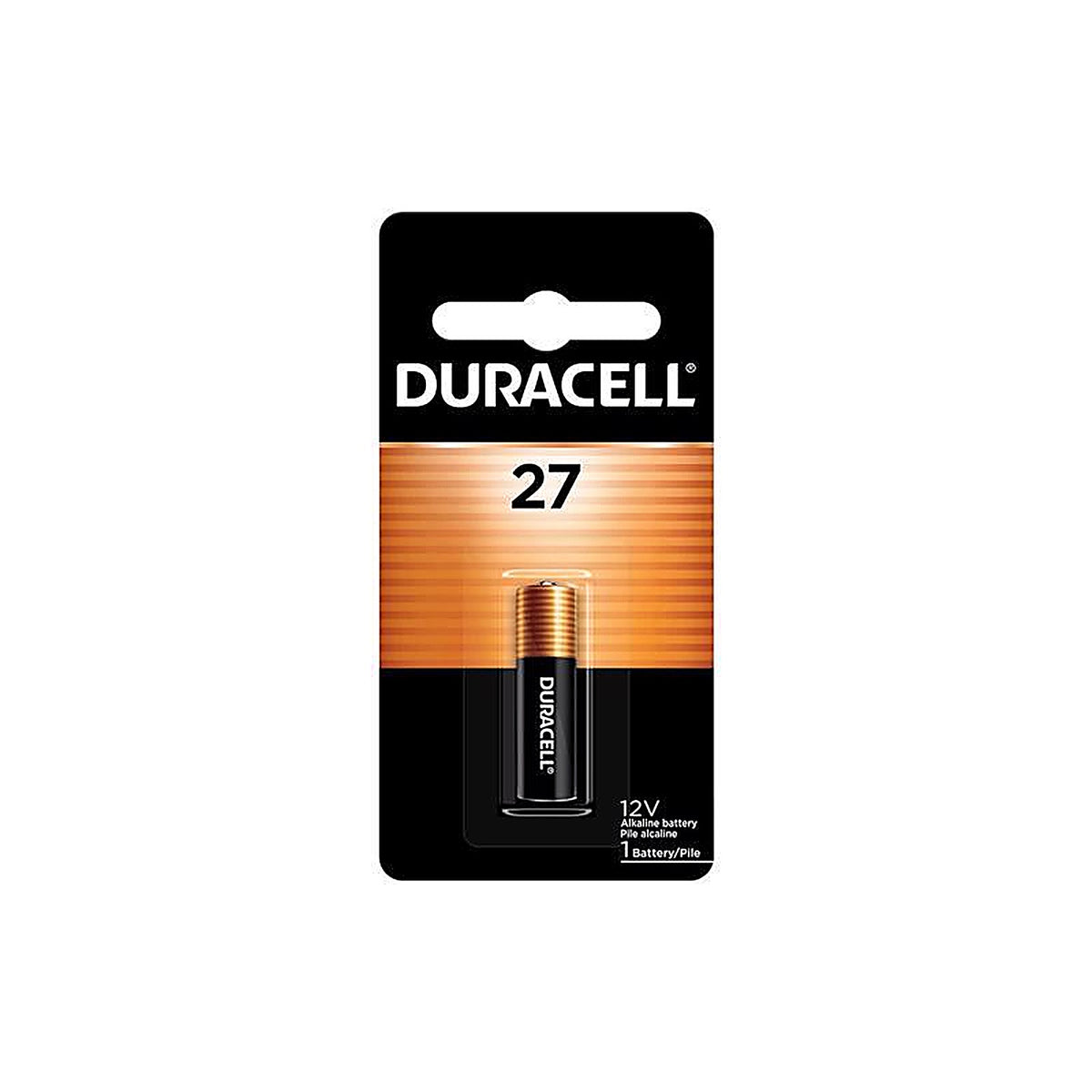 Duracell MN27BPK Alkaline 12-Volt 12 V 20 Ah Security Battery 27 1 pk