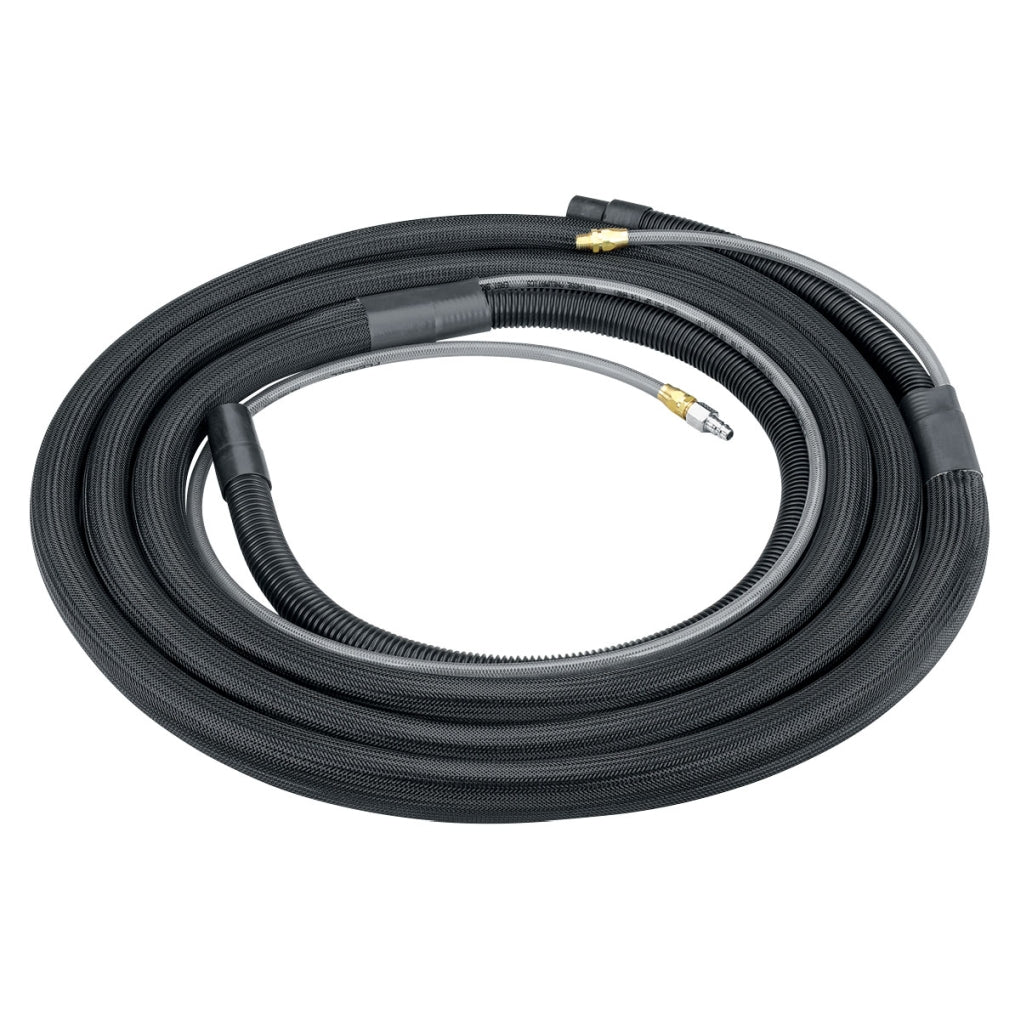 DYNABRADE 31972 20ft. Hose Assembly, 1in. Vac, 5/16in. Air