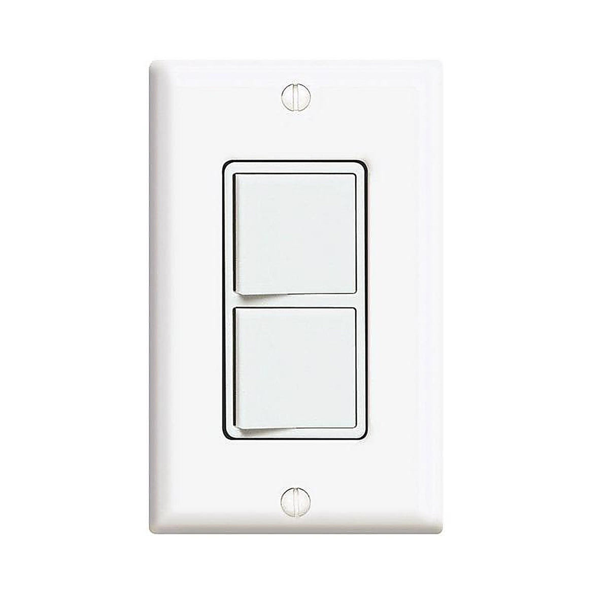 Leviton C22-05679-00W 15 amps Single Pole Rocker AC Quiet Switch White 1/Pack