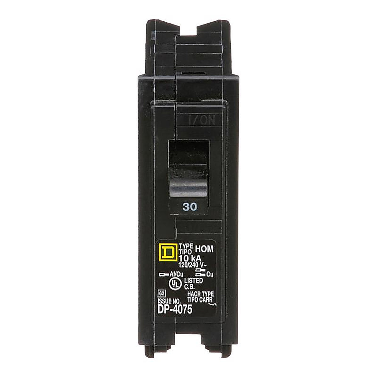 Square D - HOM130C - Homeline 30 Amps Surge Single Pole Circuit Breaker