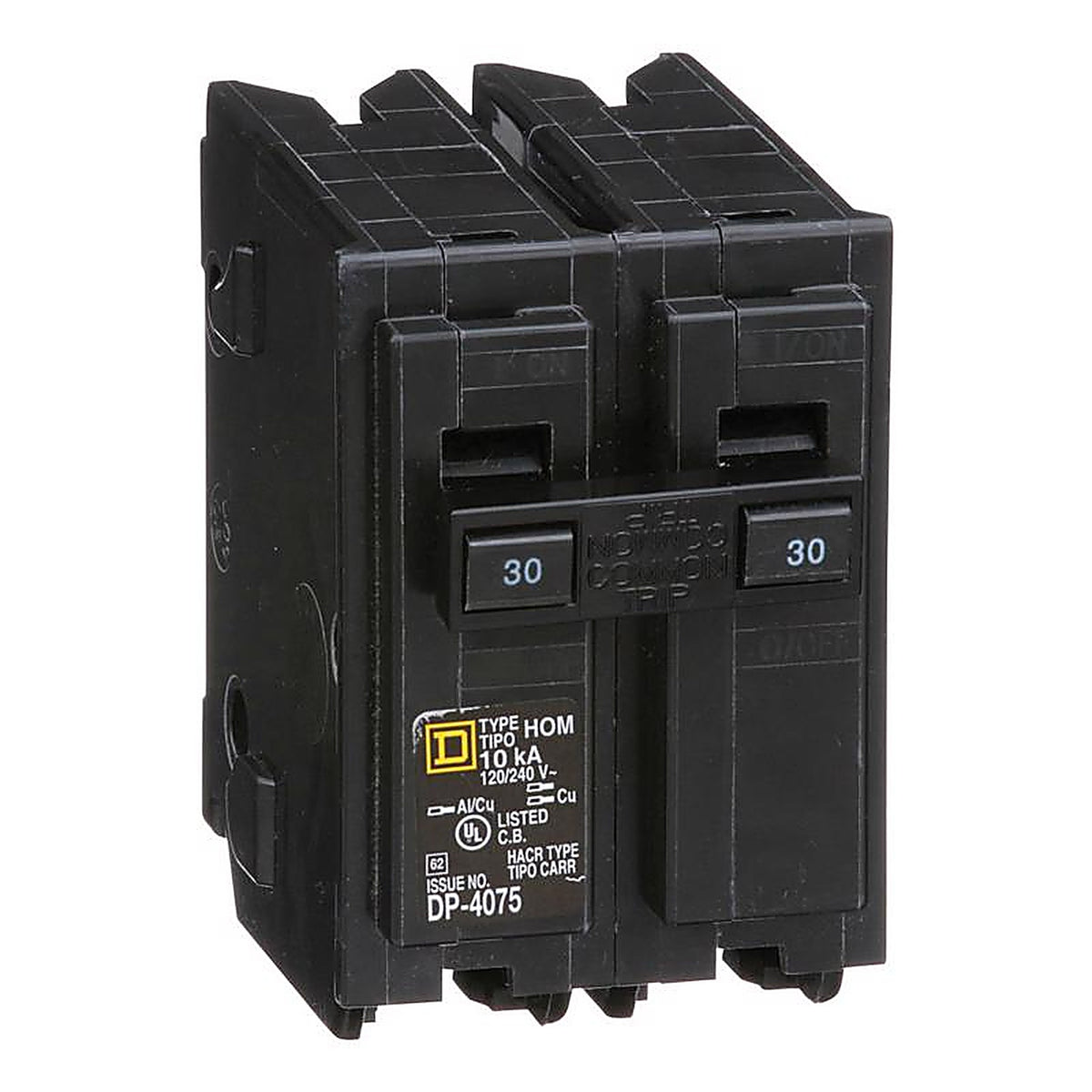 Square D - HOM230C - Homeline 30 Amps Surge 2-Pole Circuit Breaker