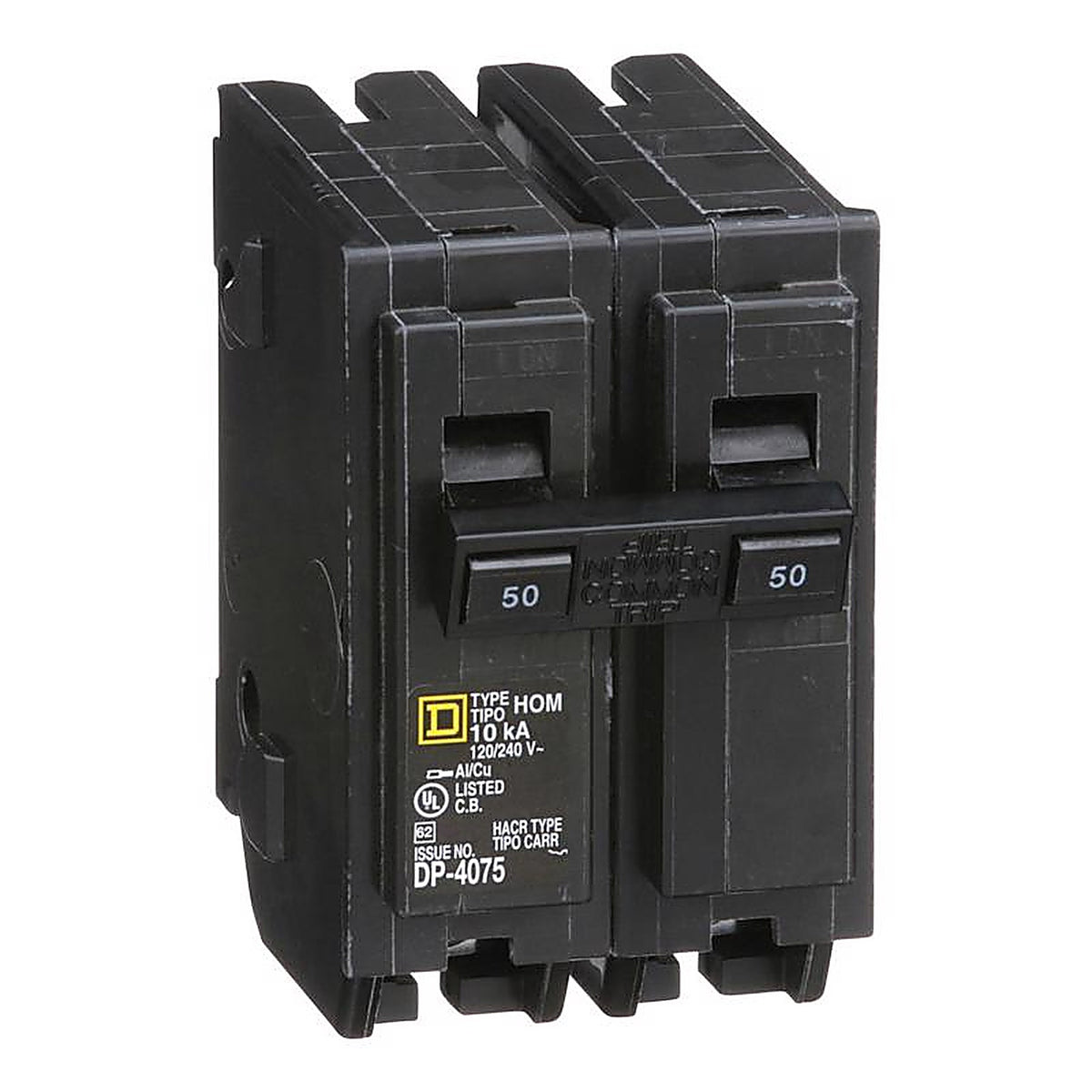 Square D - HOM250C - Homeline 50 Amps Plug in 2-Pole Circuit Breaker