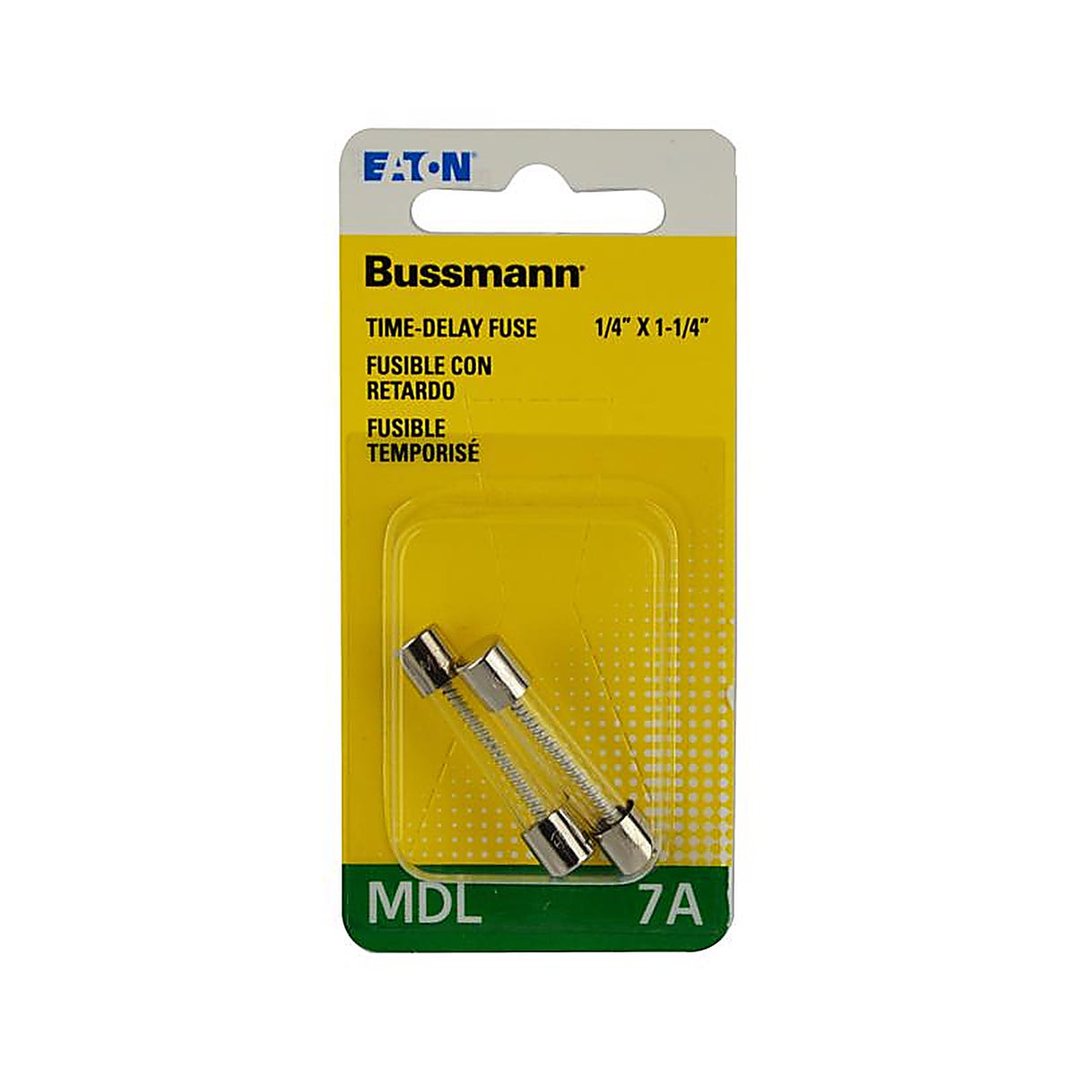 Bussmann BP/MDL-7 7 amps Time Delay Fuse 2/Pack
