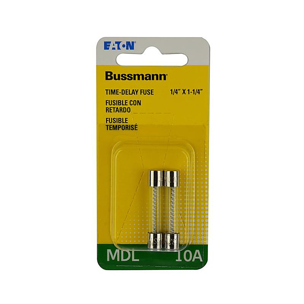Bussmann BP/MDL-10 10 amps Time Delay Fuse 2/Pack