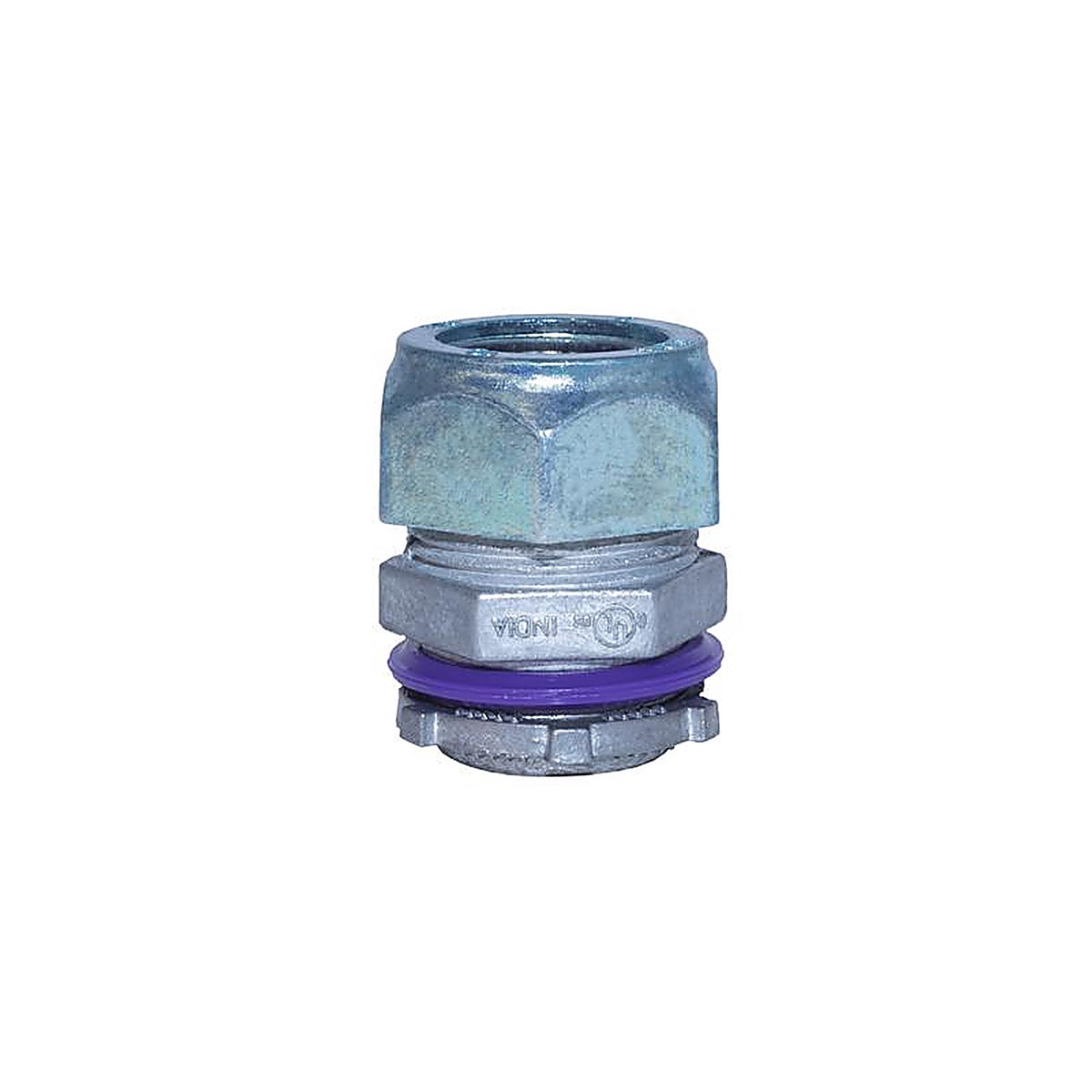 Sigma Electric 49850 ProConnex 1/2 in. Dia. Die-Cast Zinc Rain-Tight Compression Connector For EMT 1/Pack