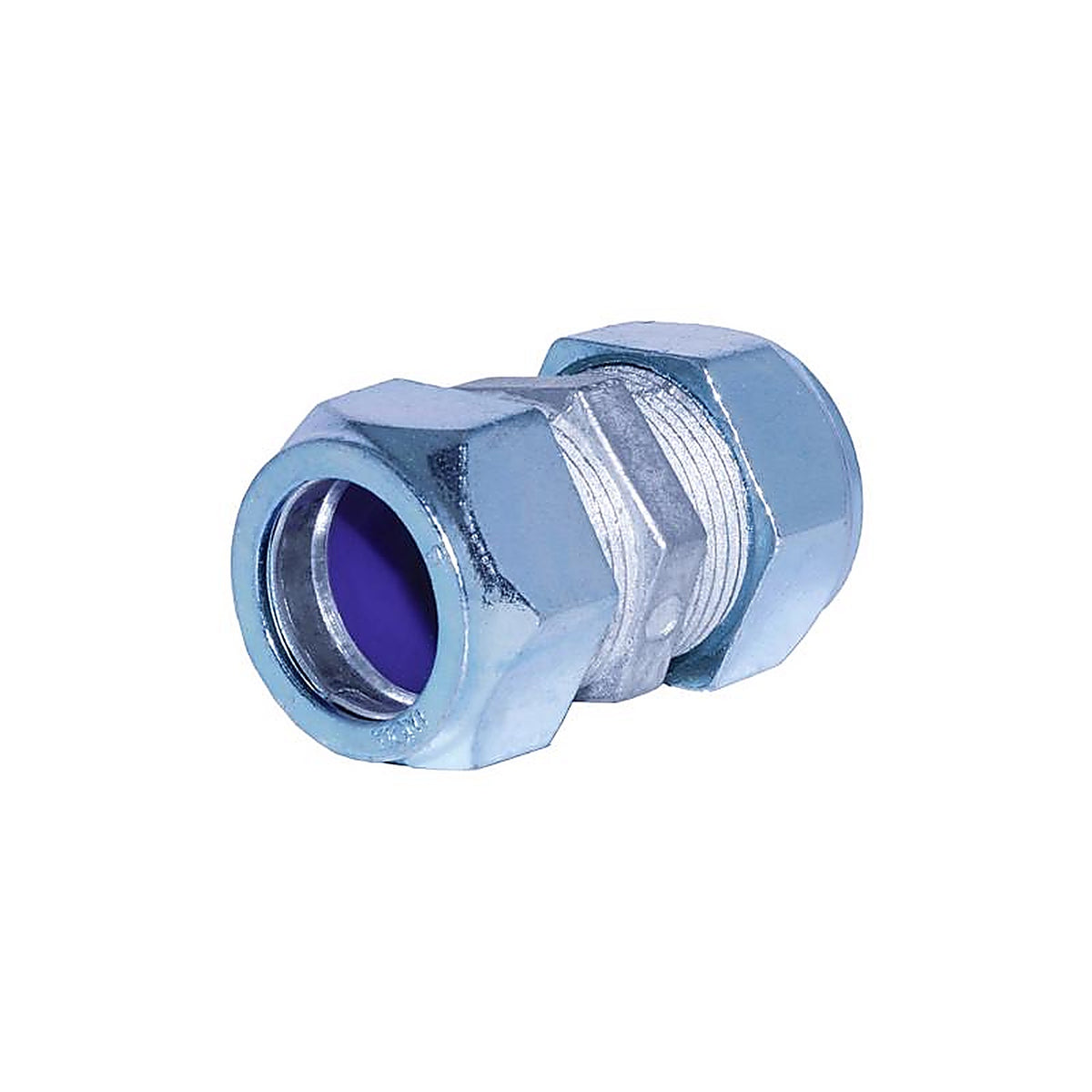 Sigma Electric 49860 ProConnex 1/2 in. Dia. Die-Cast Zinc Rain-Tight Compression Coupling For EMT 1/Pack