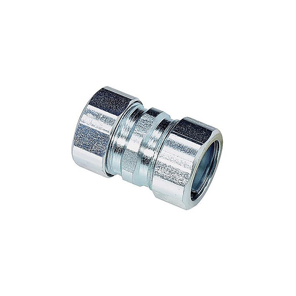 Sigma Electric 49060 ProConnex 1/2 in. Dia. Zinc-Plated Steel Compression Coupling For Rigid/IMC 1/Pack