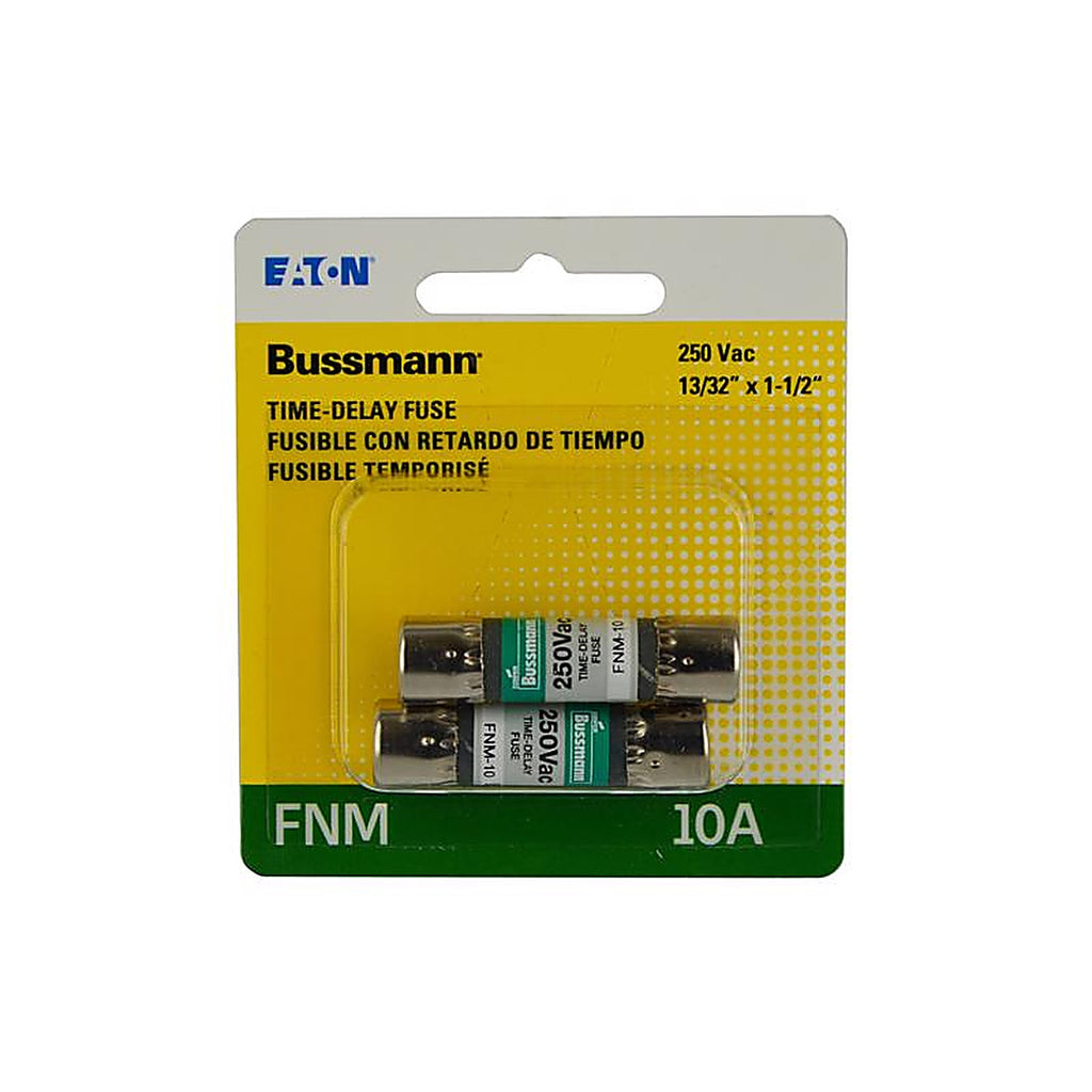 Bussmann BP/FNM-10 10 amps Midget Fuse 2/Pack