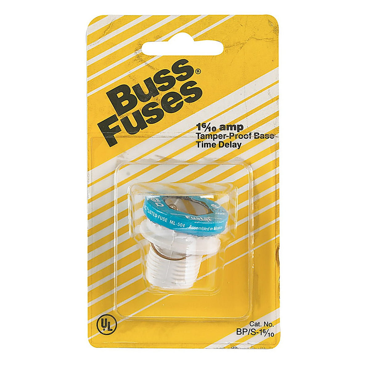 Bussmann BP/S1-6/10 1-6/10 amps Plug Fuse 1/Pack