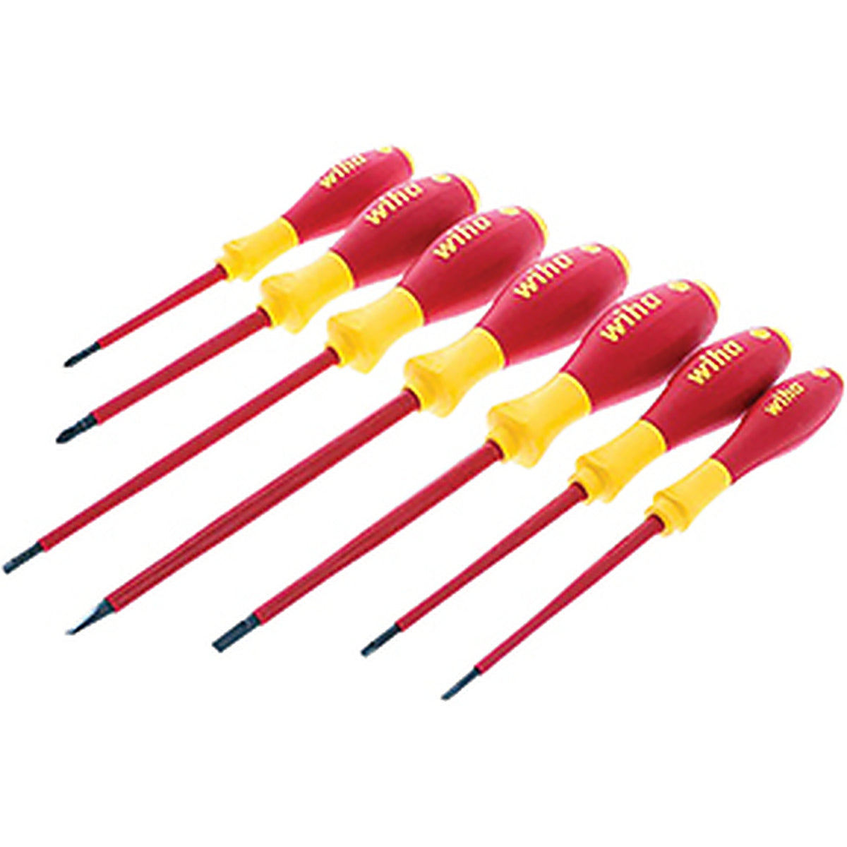 Wiha - 32097 - 7 Piece Insulated Soft Finish Screwdriver Set