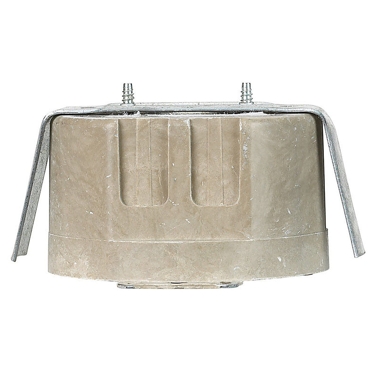 Allied Moulded - H9338-ESGK - Fiberglasbox Old Work 14 CU in Round Fiberglass 1 Gang Outlet Box Beige