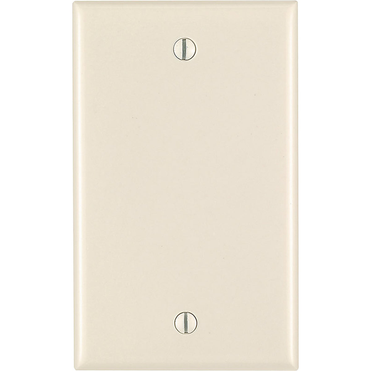 Leviton 78014-000 Almond 1 gang Thermoset Plastic Blank Wall Plate 1/Pack