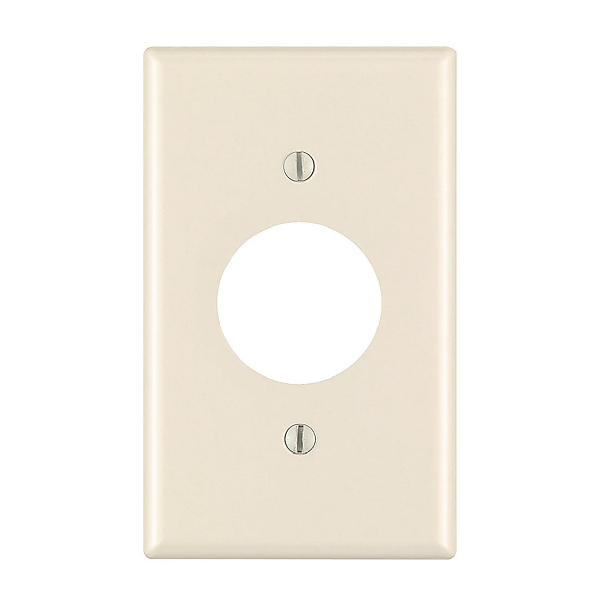 Leviton - 78004-000 - Almond 1 Gang Thermoset Plastic Outlet Wall Plate 1 Pack
