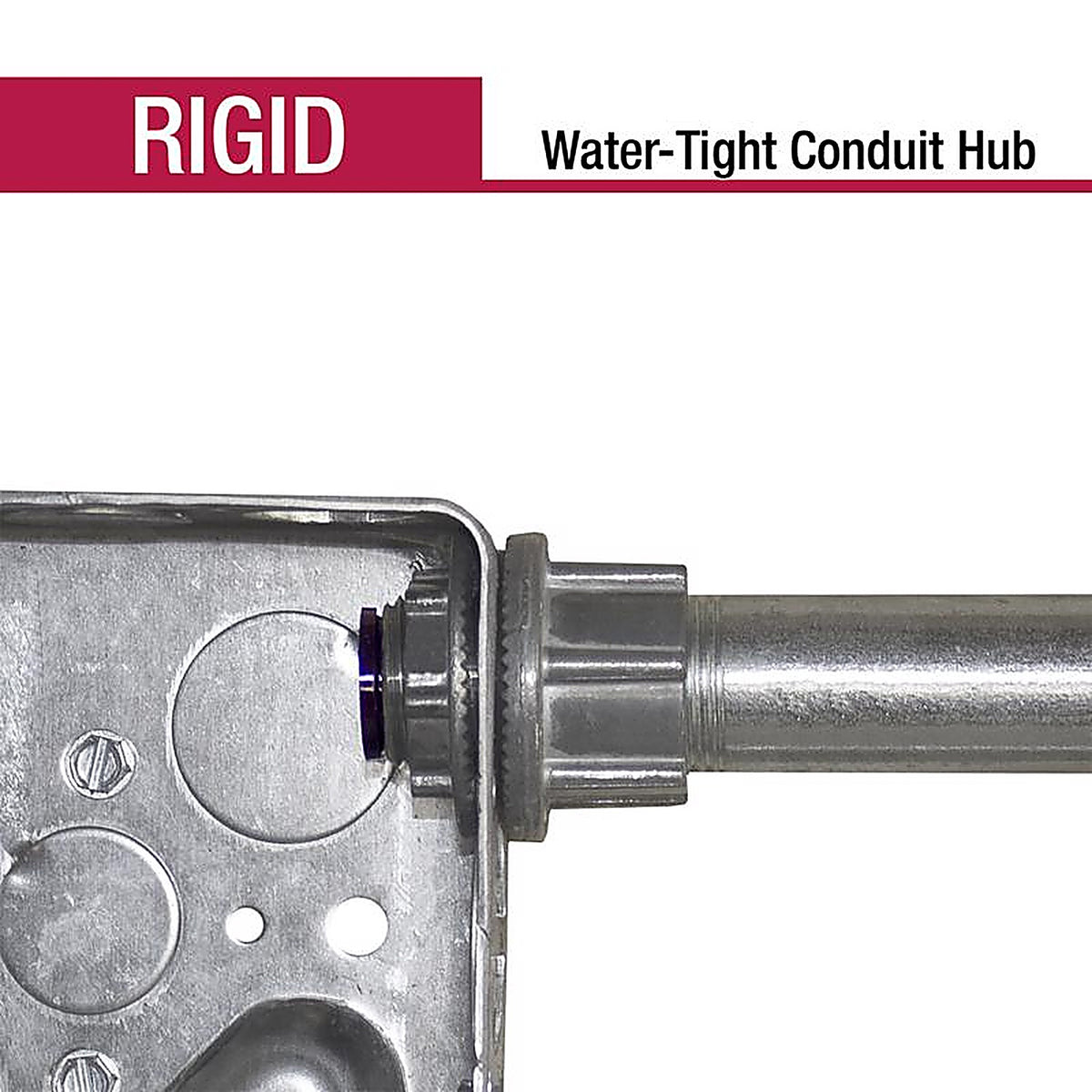 Sigma Electric 49070 ProConnex 1/2 in. Dia. Die-Cast Zinc Water-Tight Conduit Hub For Rigid/IMC 1/Pack