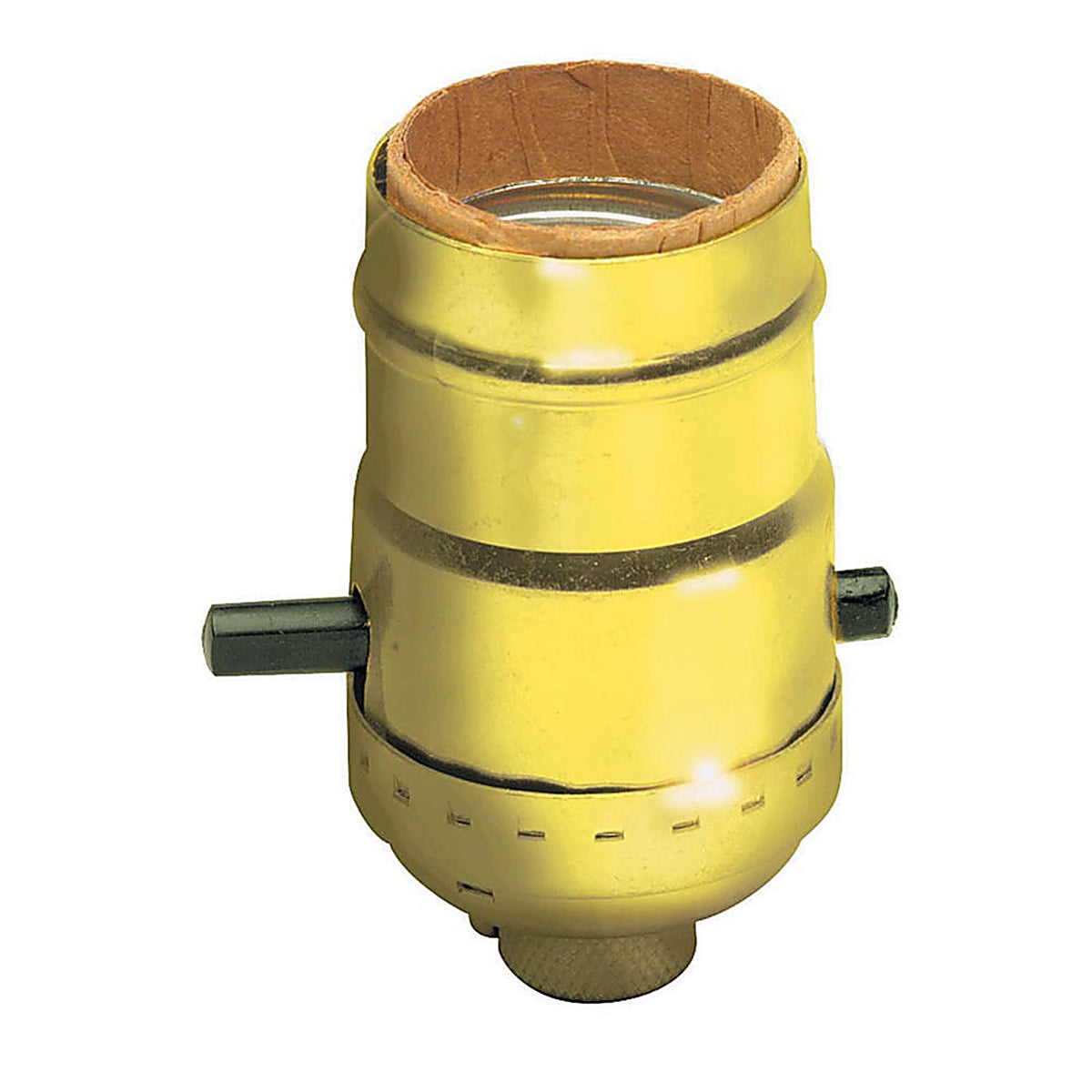 Leviton C20-06098-0PG Aluminum Socket Brass 1/Pack