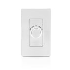 Leviton R24-RTF01-10W Decora 1.5 amps Single Pole Rotary Fan Control White 1/Pack