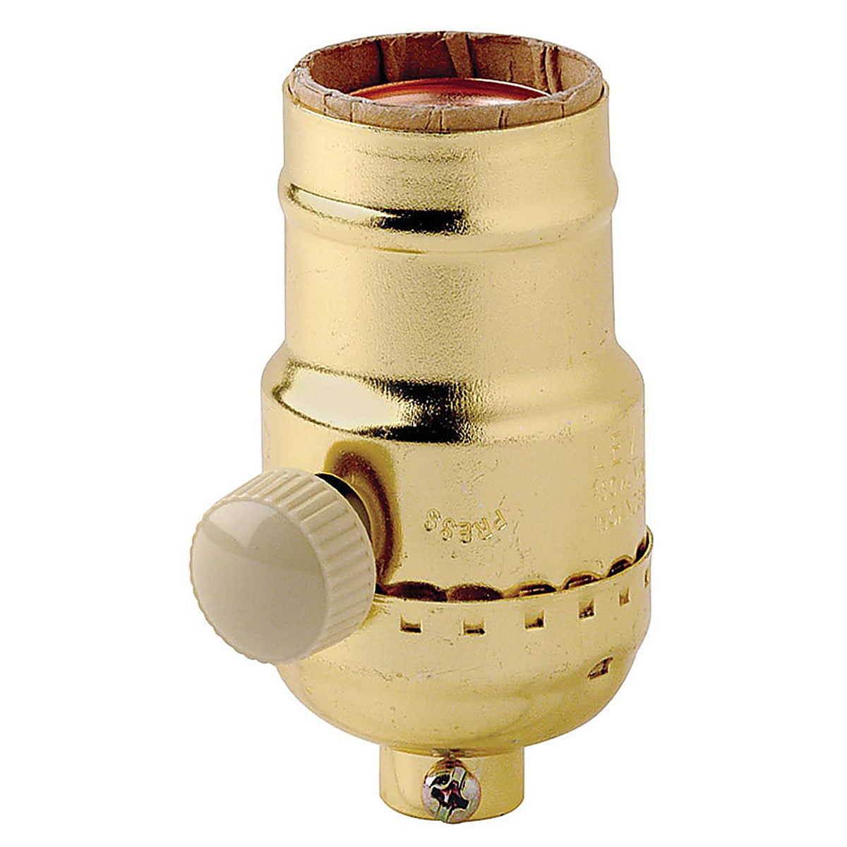 Leviton C20-06151-000 Aluminum Incandescent Medium Base Socket Dimmer 1/Pack