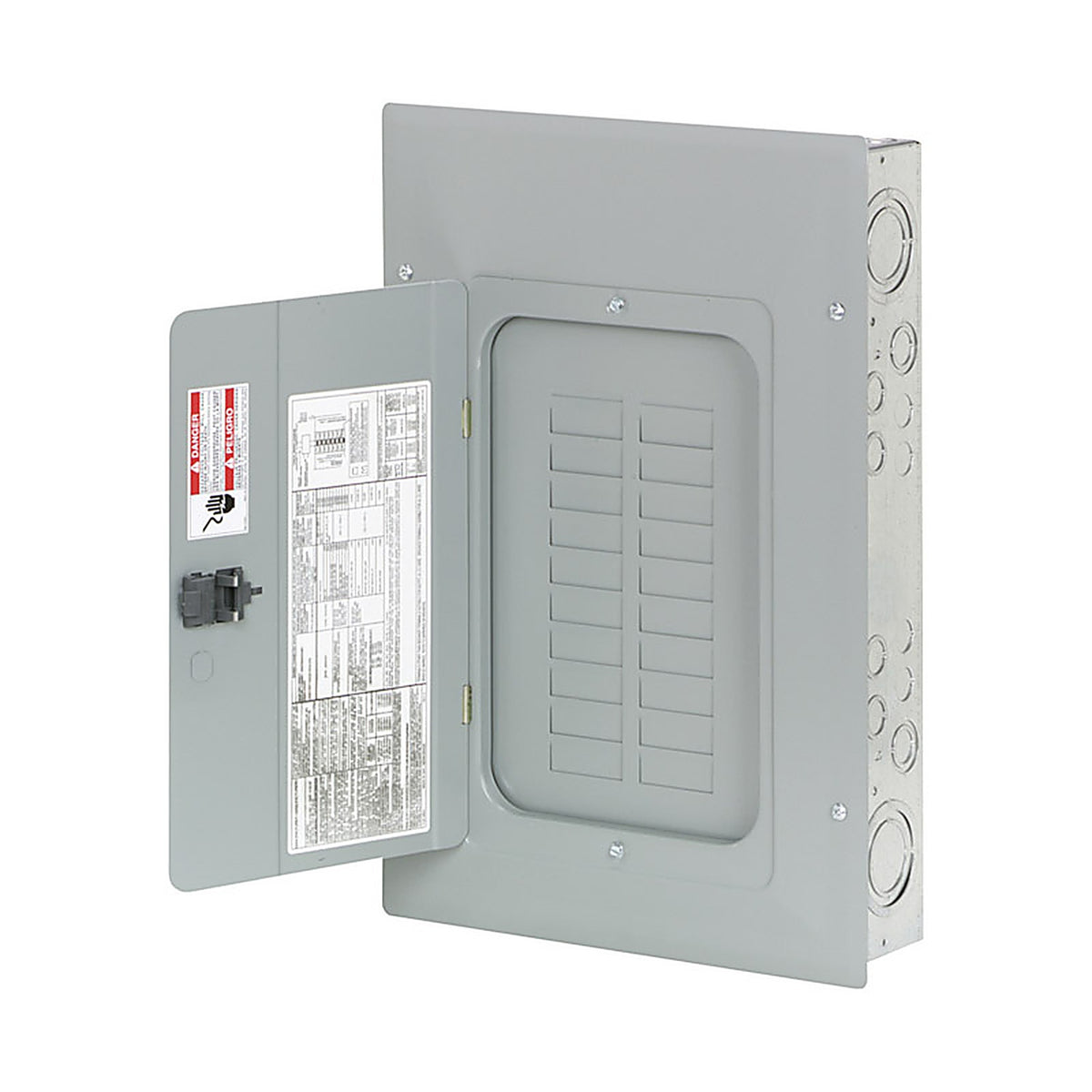 Eaton - BRP20L125 - 125 Amps 120/240 V 20 Space 40 Circuits Combination Mount Main Lug Load Center