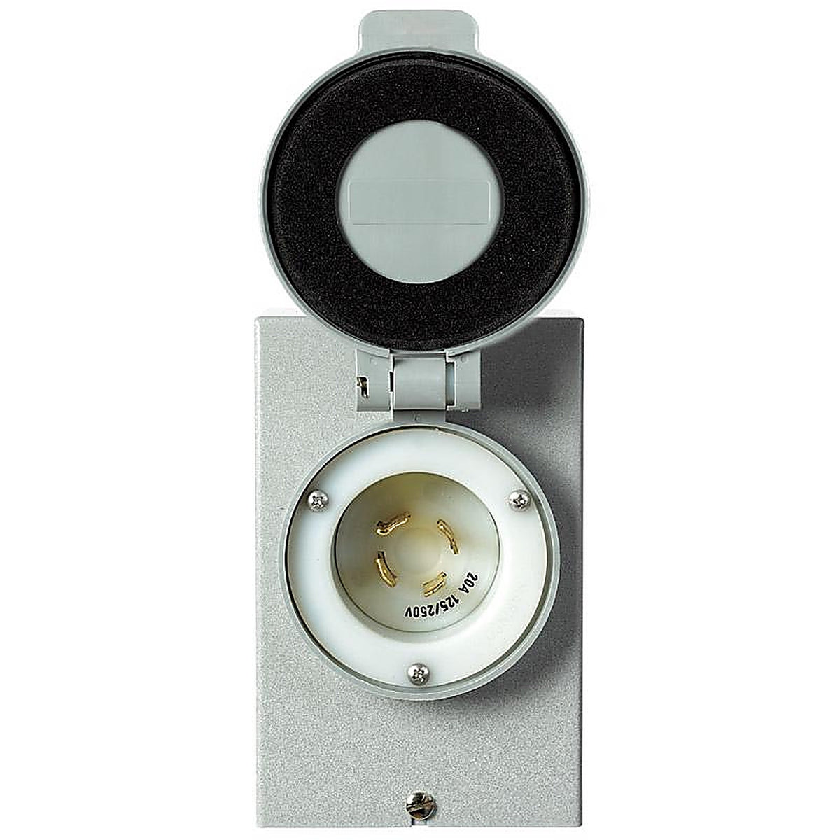Reliance - PB-20 - Controls Pb Series 20 Amps 120/240 V 1 Space 1 Circuits Surface Mount Power Inlet Box