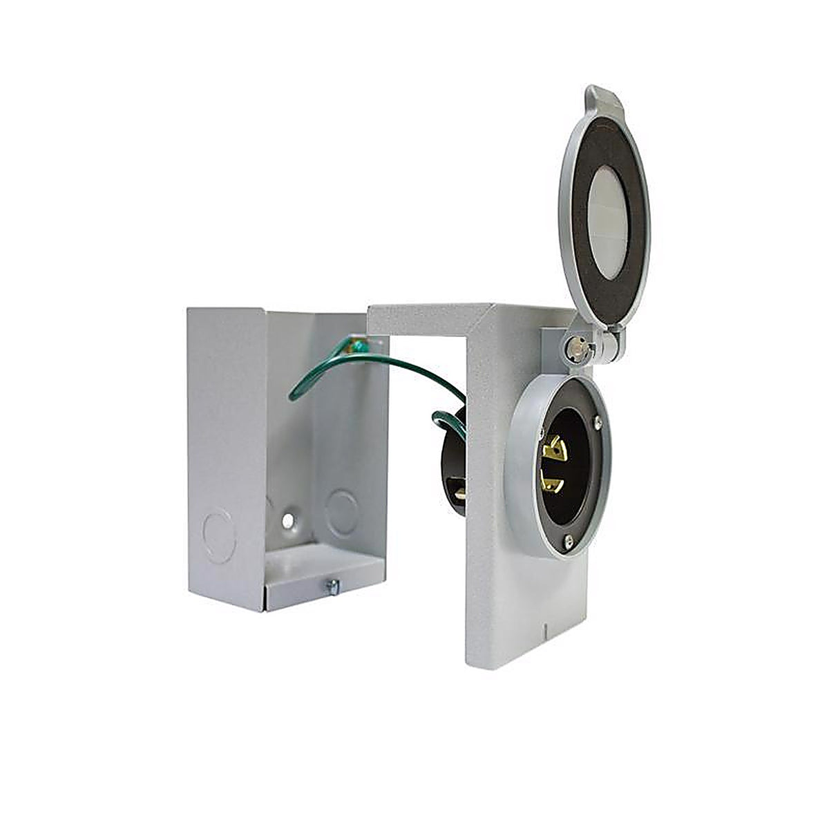 Reliance - PB-30 - Controls Pb Series 30 Amps 120/240 V 1 Space 1 Circuits Surface Mount Power Inlet Box