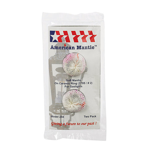 American Mantle - 254 - White Gaslight Mantle
