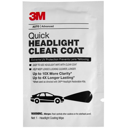 3M 32516 Headlight Clear Wipes 40/BX 7100127233