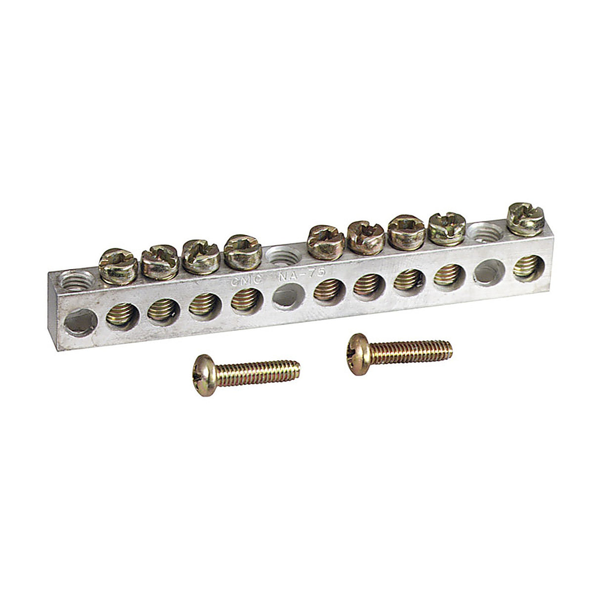 Square D - PK9GTACP - 200 Amps 120/240 V 1 Space 12 Circuits Surface Mount Ground Bar Kit