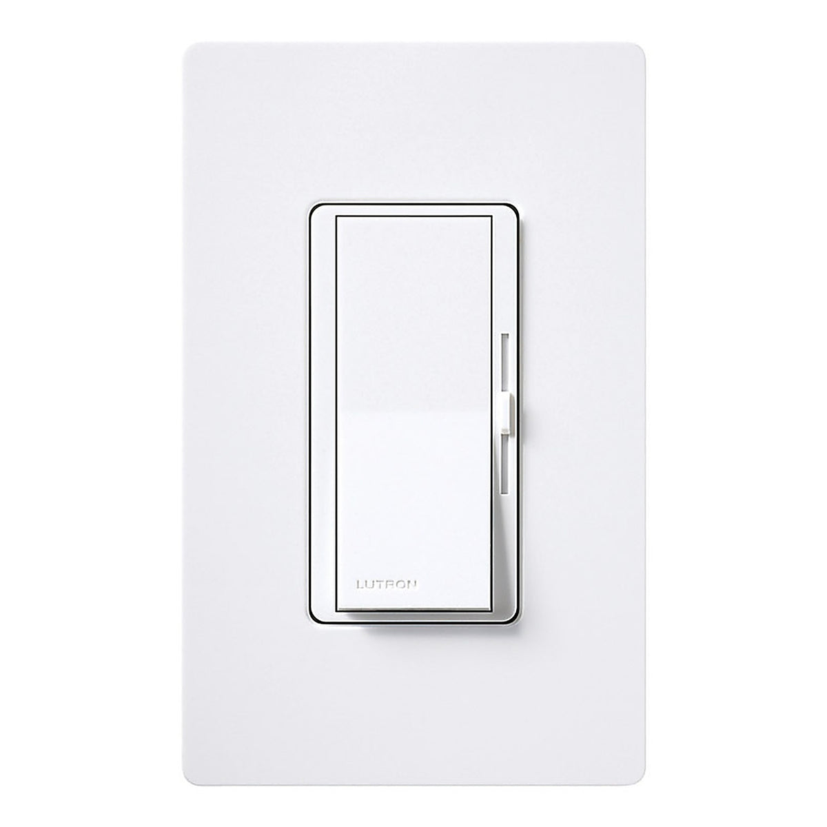 Lutron DVWFSQ-FH-WH Diva Single pole Rocker Fan Control White 1/Pack