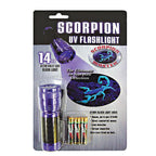 Scorpion Master 302479 14 LED Black/Purple LED UV Flashlight AAA Battery
