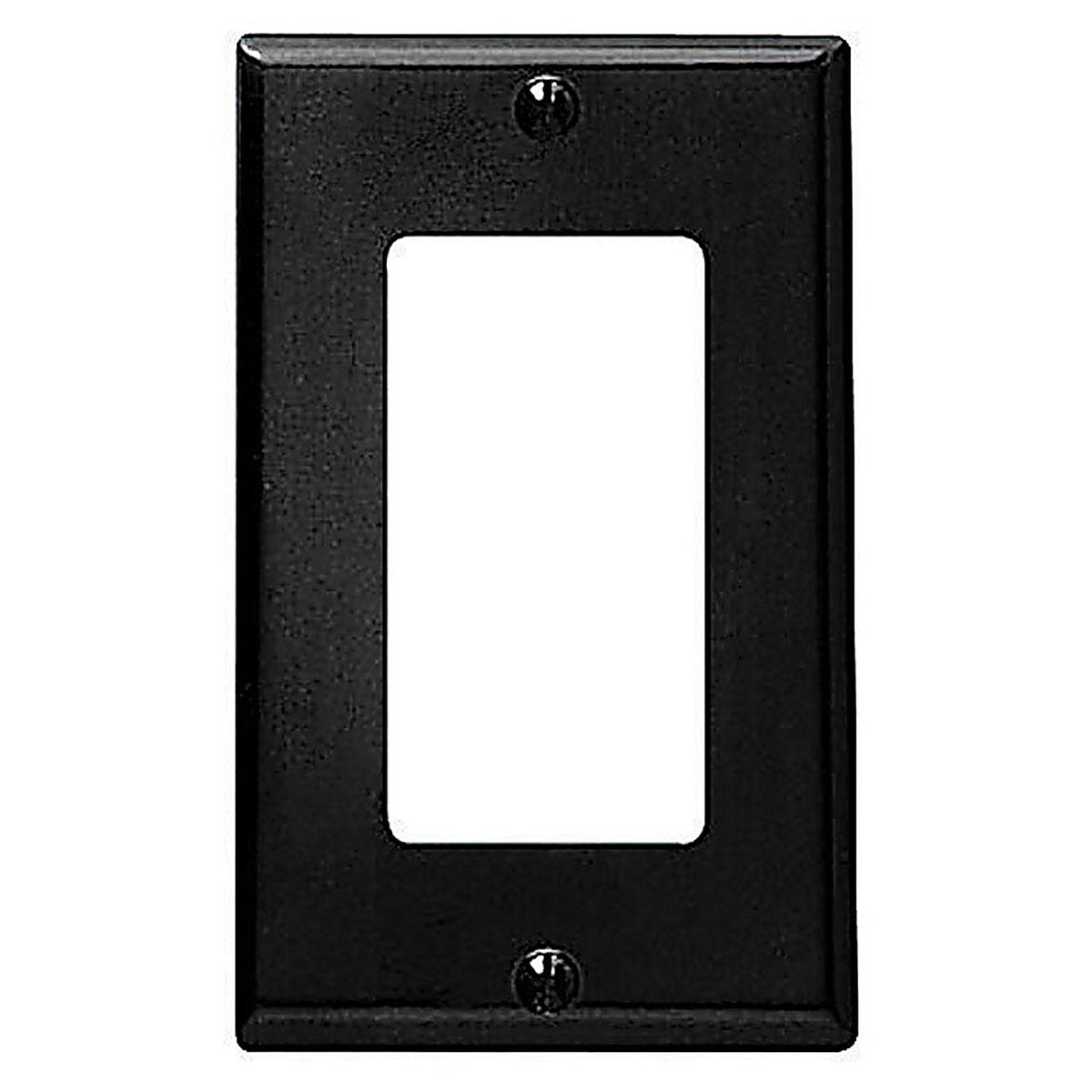 Leviton 80401-000 Decora Brown 1 gang Thermoset Plastic GFCI/Rocker Wall Plate 1/Pack