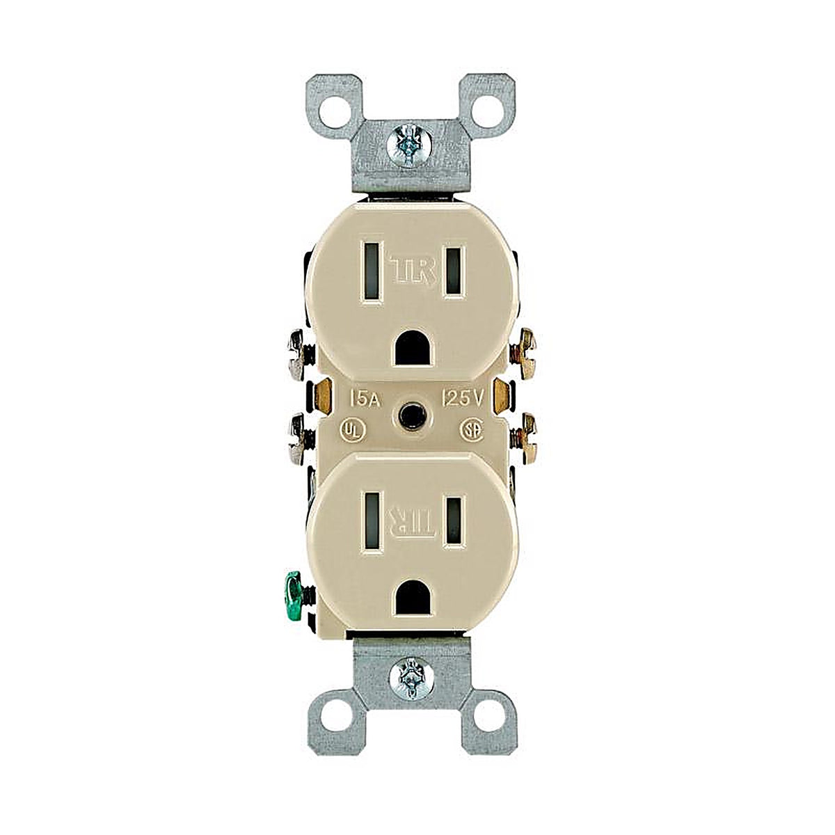 Leviton T5320-IMP 15 amps 125 volt Duplex Ivory Outlet 5-15R 10/Pack