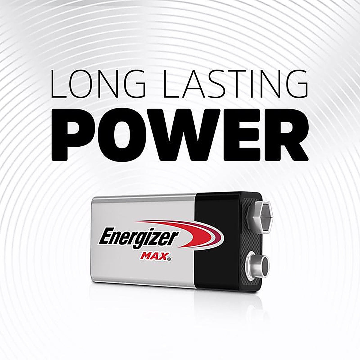 Energizer 522BP Max 9-Volt Alkaline Batteries 1 pk Carded