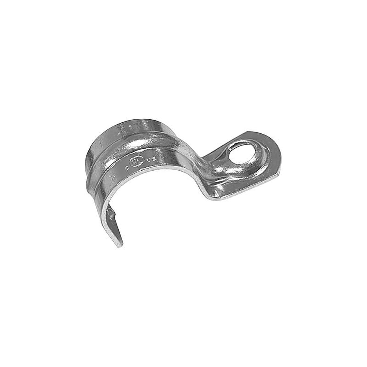 Sigma Electric 49925 ProConnex 2 in. Dia. Zinc-Plated Steel 1 Hole Strap 1/Pack