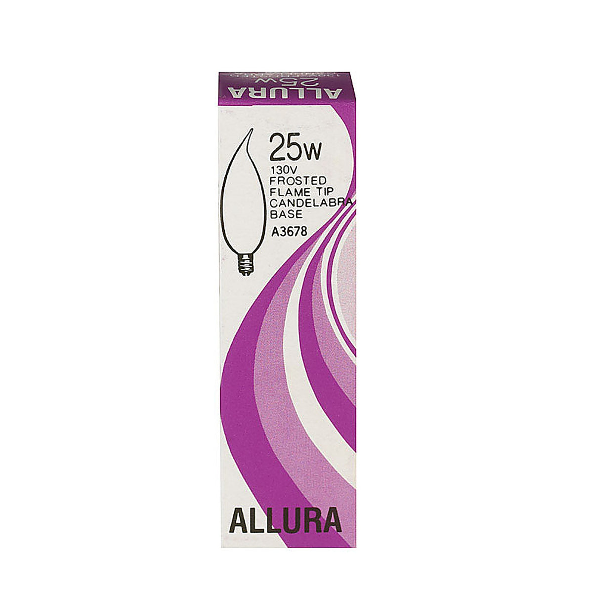 Satco - 03678 - Allura 25 W Ca9 Chandelier Incandescent Bulb E12 (Candelabra) Soft White 1 Pack