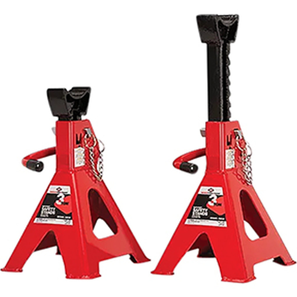 American Forge and Foundry - 3303A - Jack Stands 3 Ton Ratchet, Pair