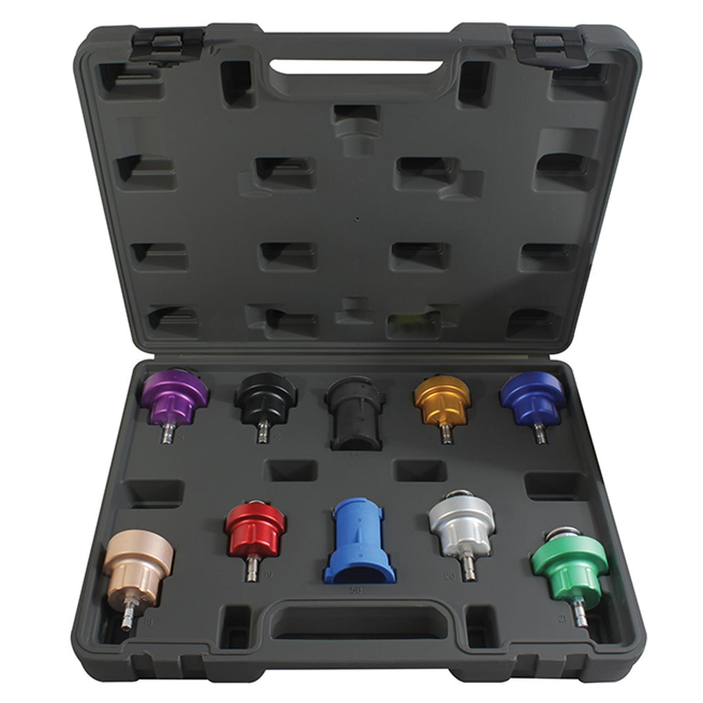 ATD 3305 10 Pc. Cooling System Pressure Test Adapter Update Kit