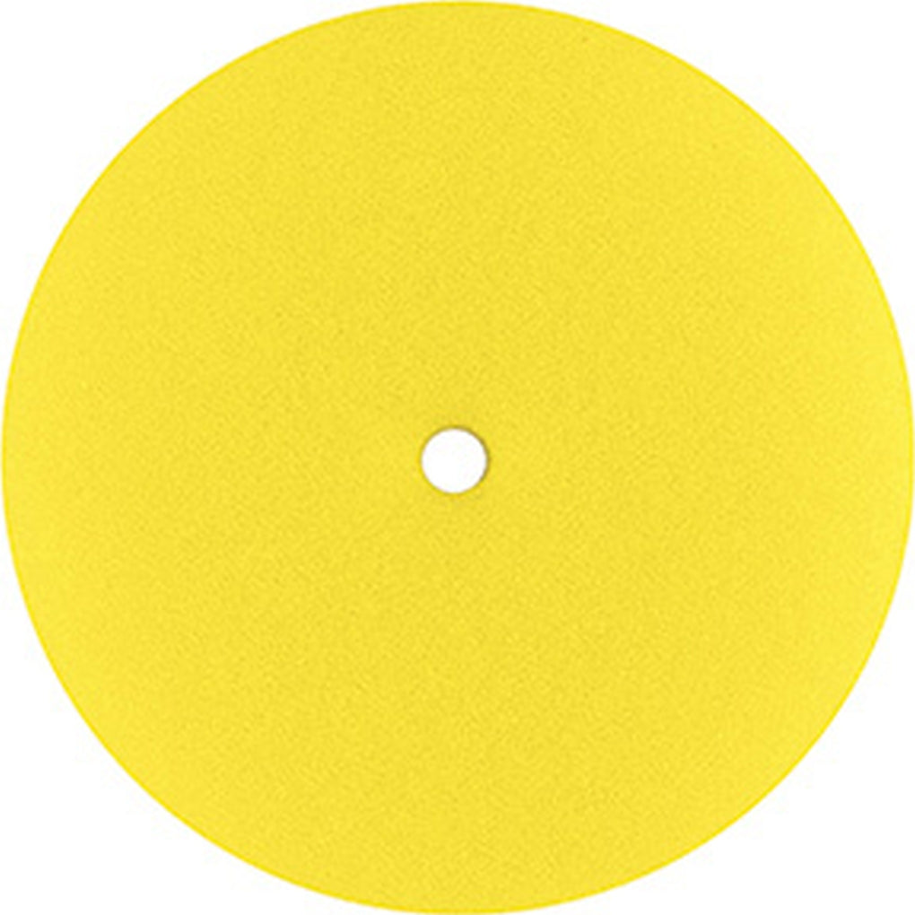Buff and Shine - 330G - 3 Inch Yellow Curved Back Foam Grip Pad 2 Pack