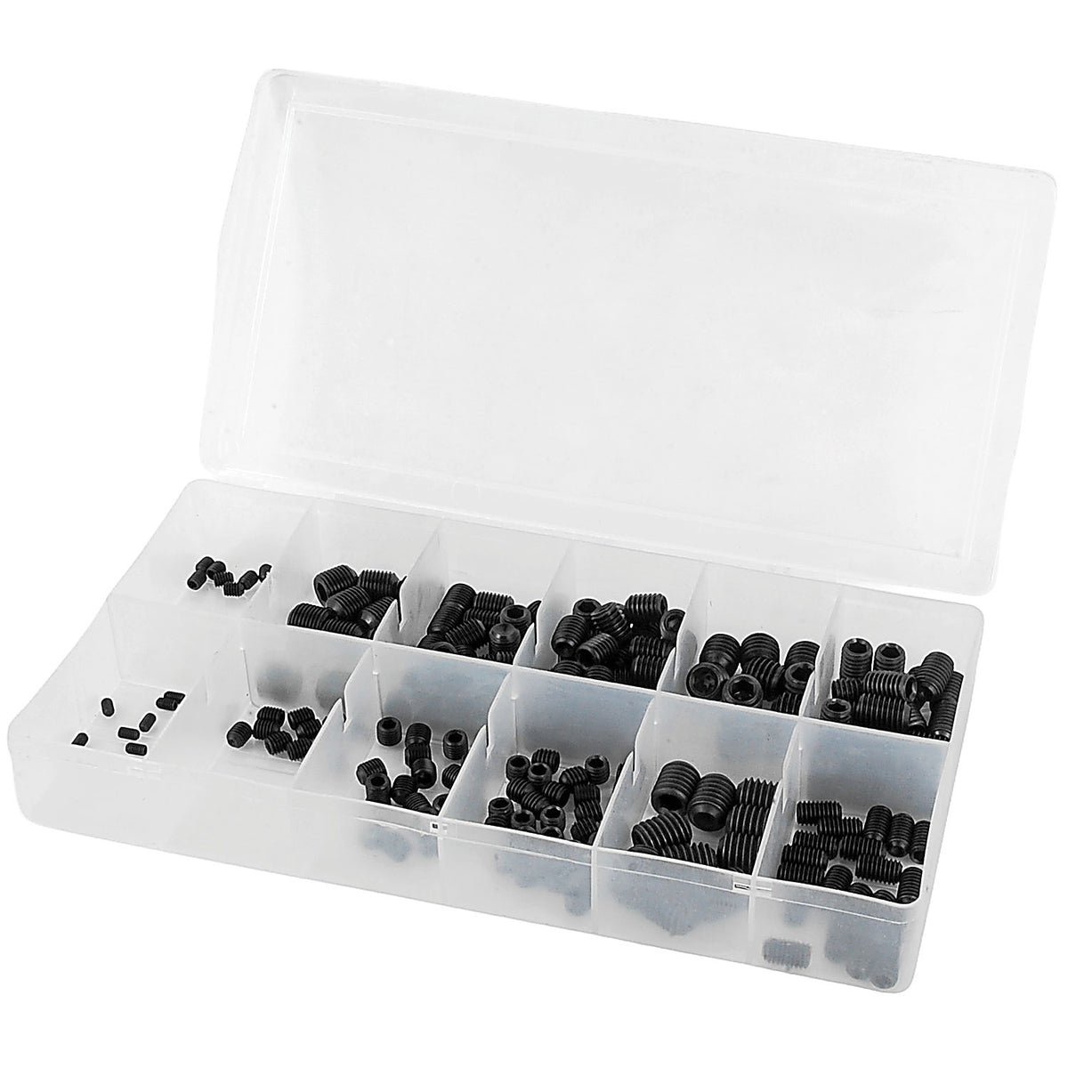ATD - 331 - 200pc Metric Socket Head Set Screw Assortment